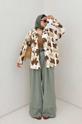 شومیز ونوس برگینه پشت پنسی