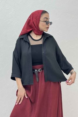 مانتو پشت بلند شانتون امیلی