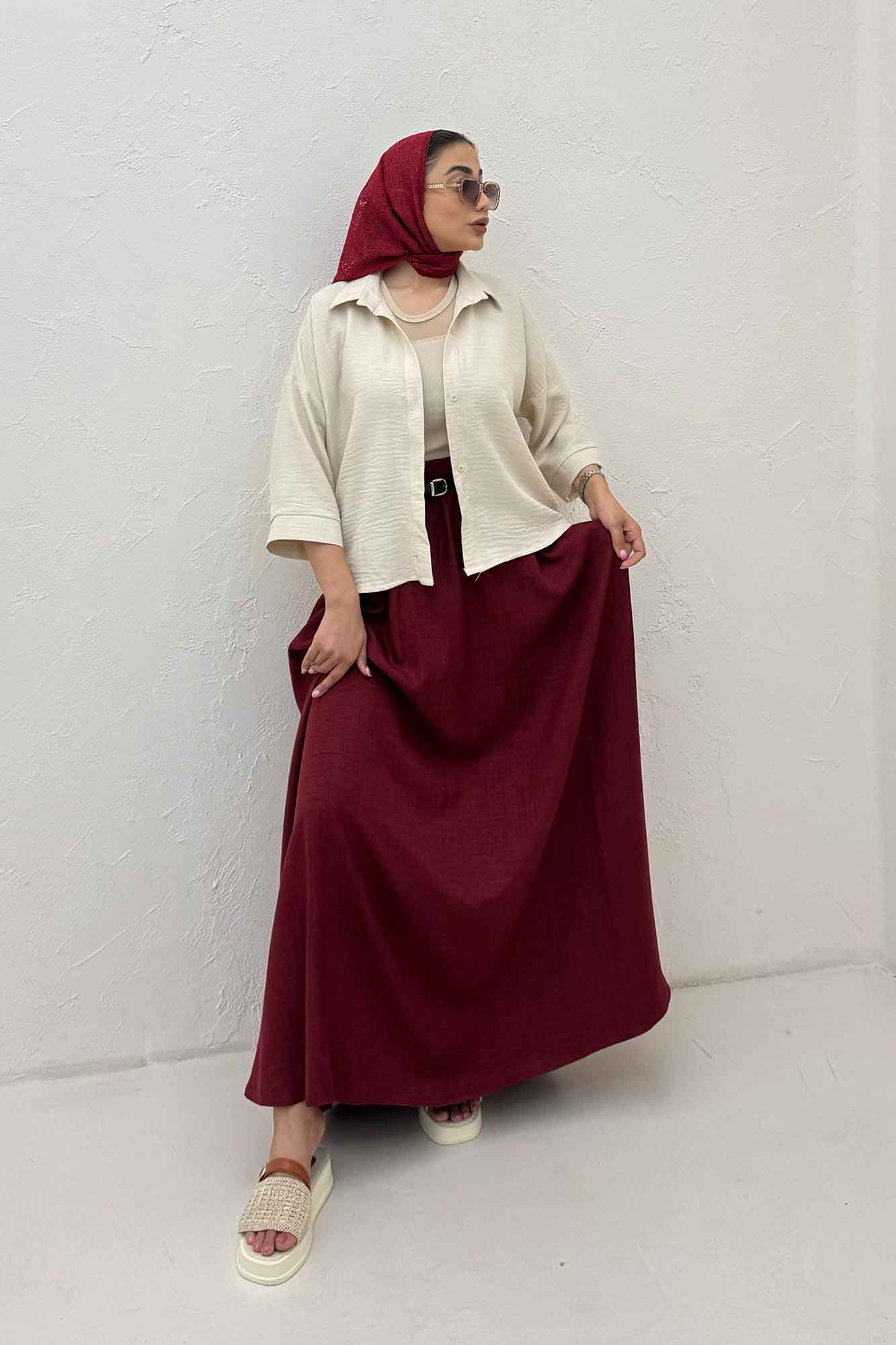 مانتو پشت بلند شانتون امیلی