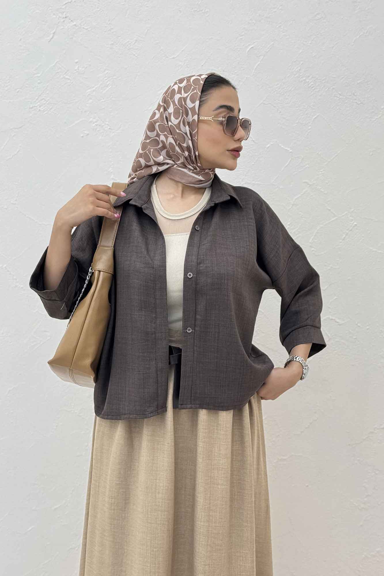 مانتو پشت بلند شانتون امیلی