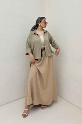 مانتو پشت بلند شانتون امیلی