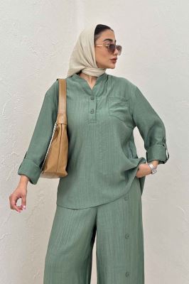 ست بلوز و شلوار کریشه کالوت