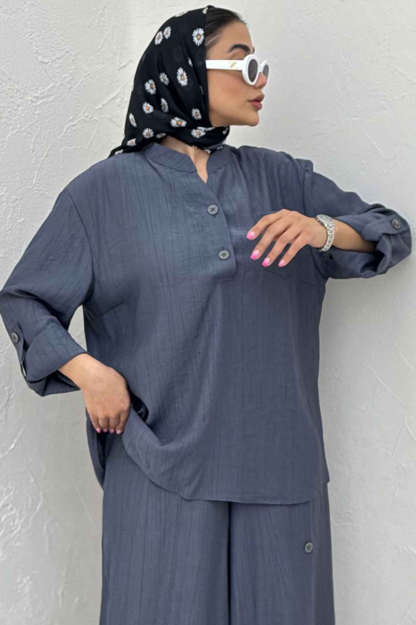 ست بلوز و شلوار کریشه کالوت