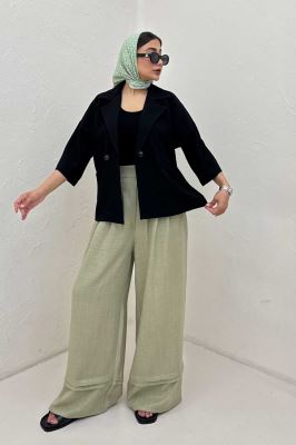 کت آستین سه رب طرح ویو