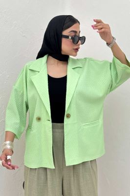 کت آستین سه رب طرح ویو