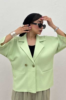 کت آستین سه رب طرح ویو