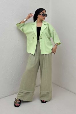 کت آستین سه رب طرح ویو