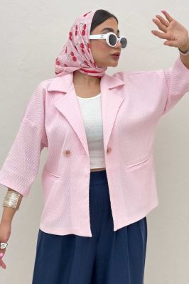 کت آستین سه رب پفکی