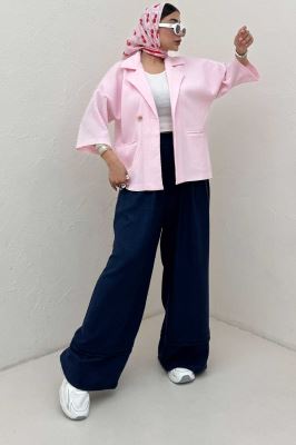 کت آستین سه رب پفکی