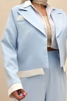 ست کت و شلوار مازراتی دو رنگ نازار