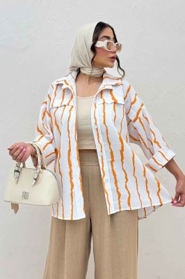 مانتو پری راه راه یراقدار