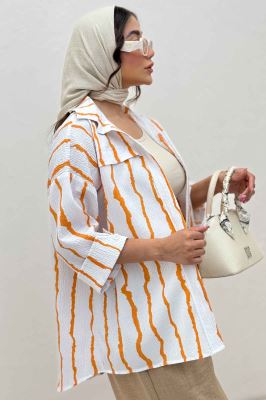 مانتو پری راه راه یراقدار