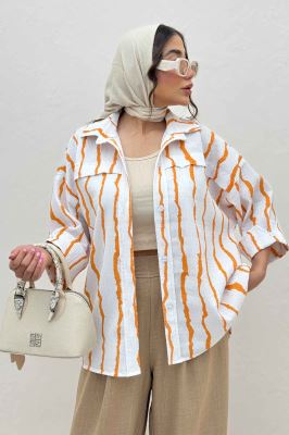 مانتو پری راه راه یراقدار