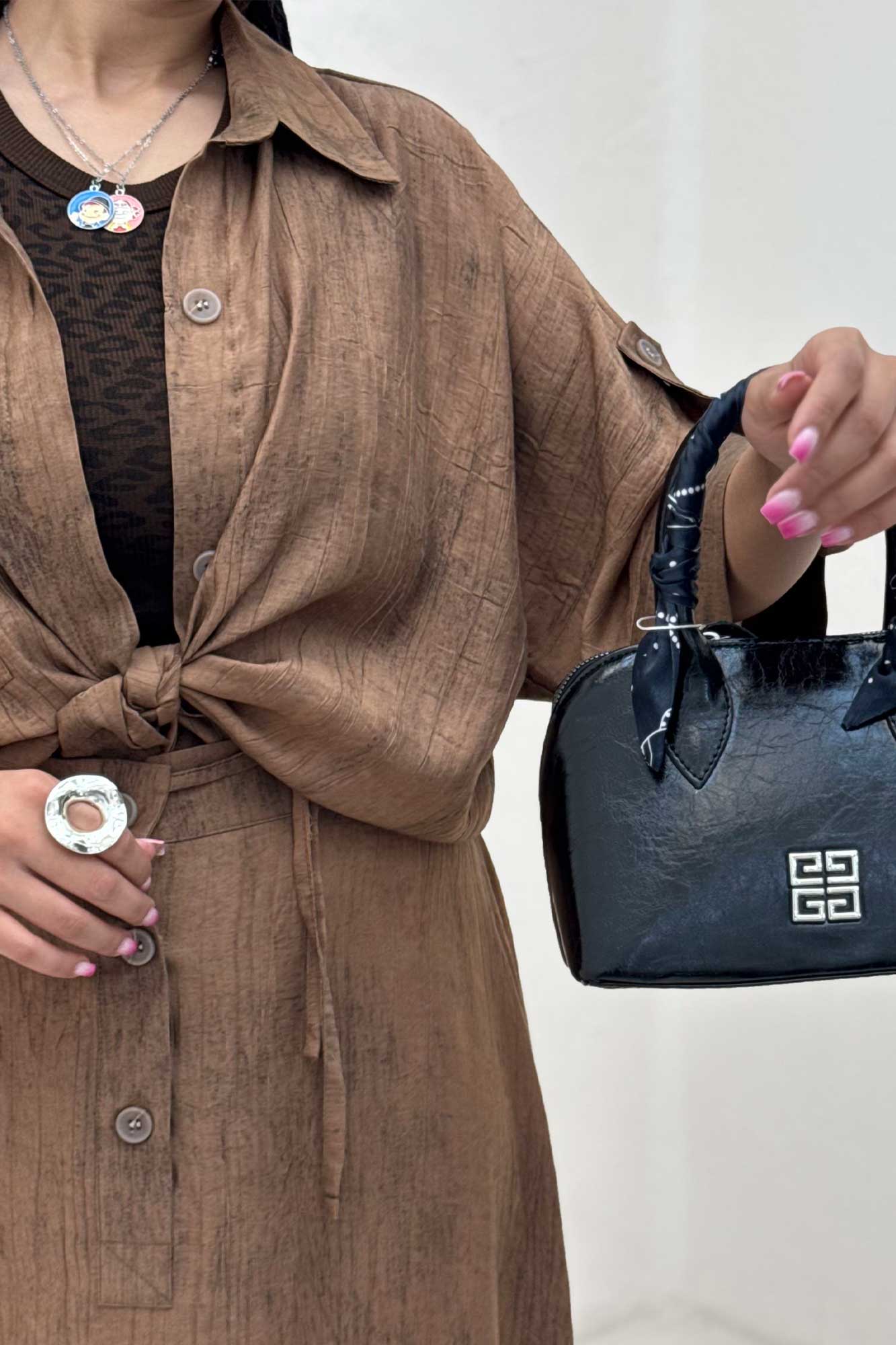 ست شومیز و دامن زارا پرینت هلما