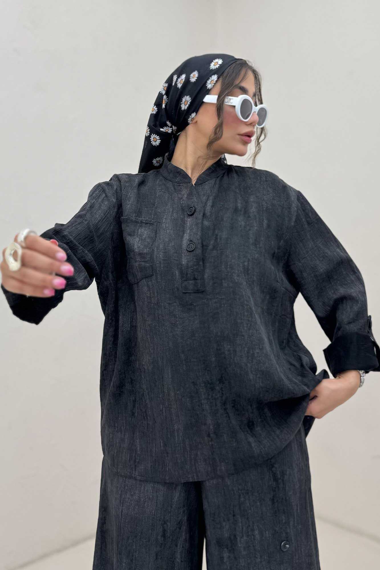 ست بلوز و شلوار زارا پرینت CALISA