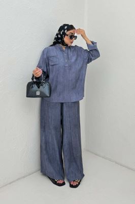 ست بلوز و شلوار زارا پرینت CALISA