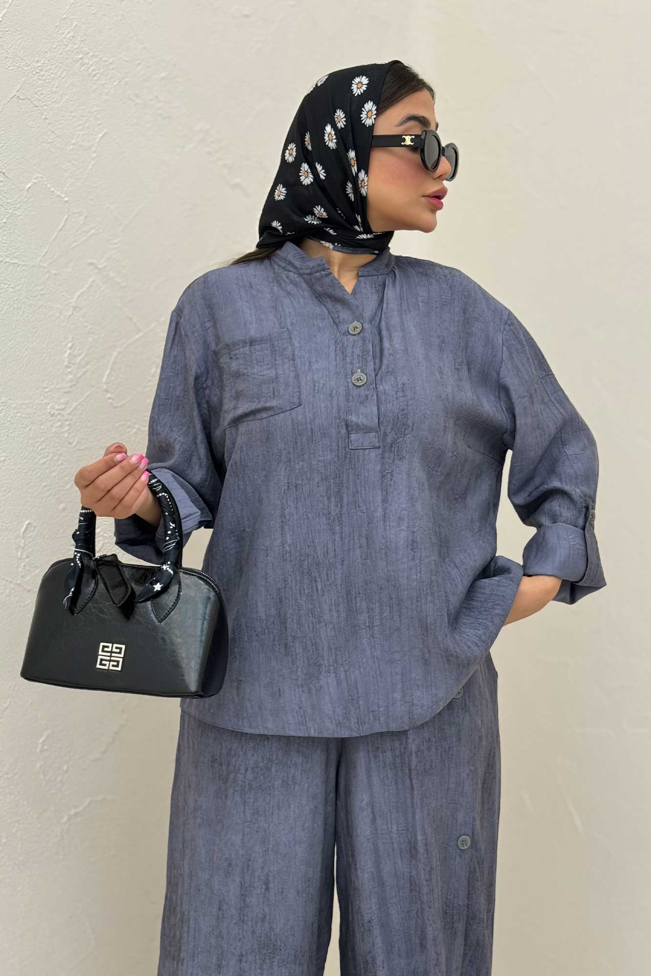 ست بلوز و شلوار زارا پرینت CALISA