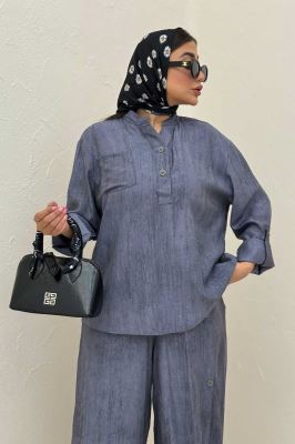 ست بلوز و شلوار زارا پرینت CALISA