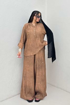 ست بلوز و شلوار زارا پرینت CALISA