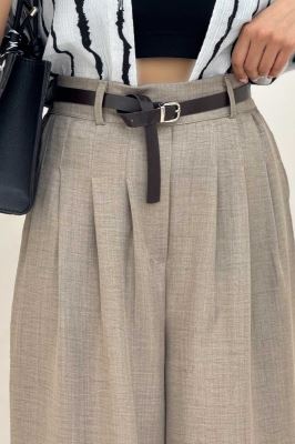 شلوار بگ شانتون دو پله