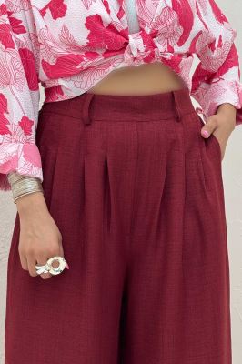 شلوار بگ شانتون دو پله