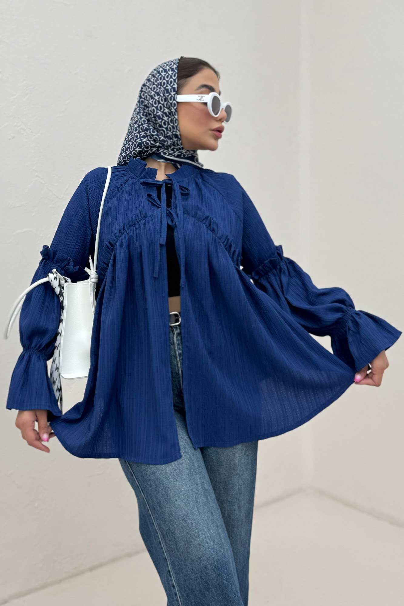 مانتو چین دار عروسکی ماریسا