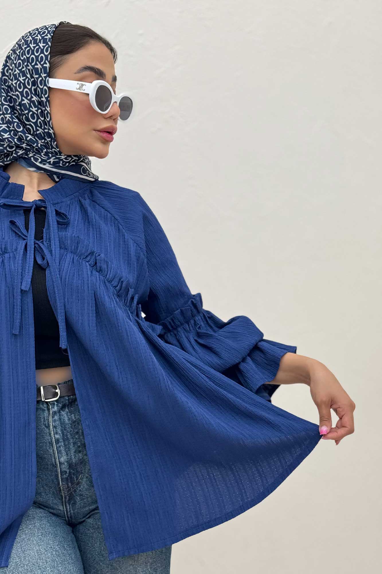 مانتو چین دار عروسکی ماریسا