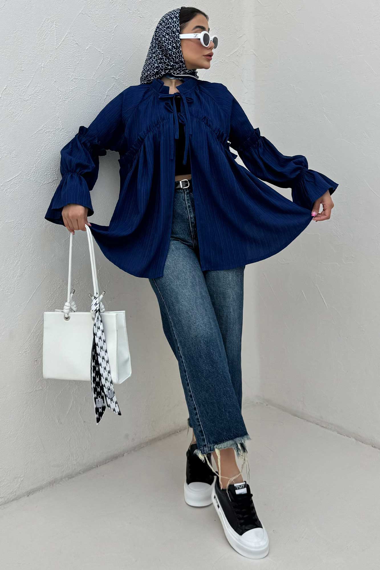 مانتو چین دار عروسکی ماریسا