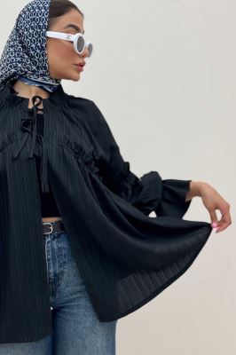 مانتو چین دار عروسکی ماریسا