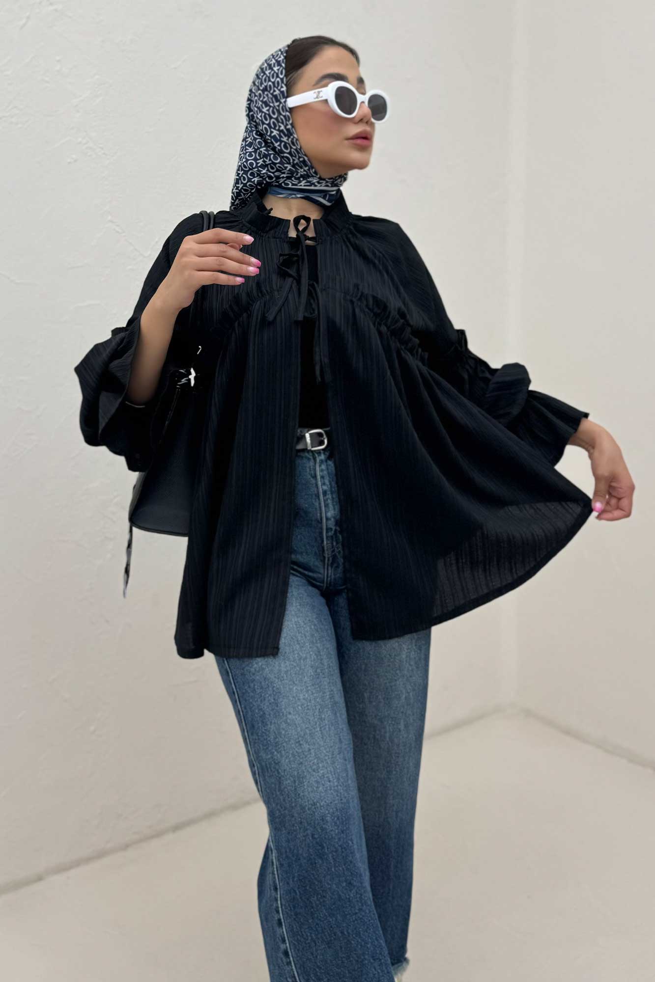 مانتو چین دار عروسکی ماریسا