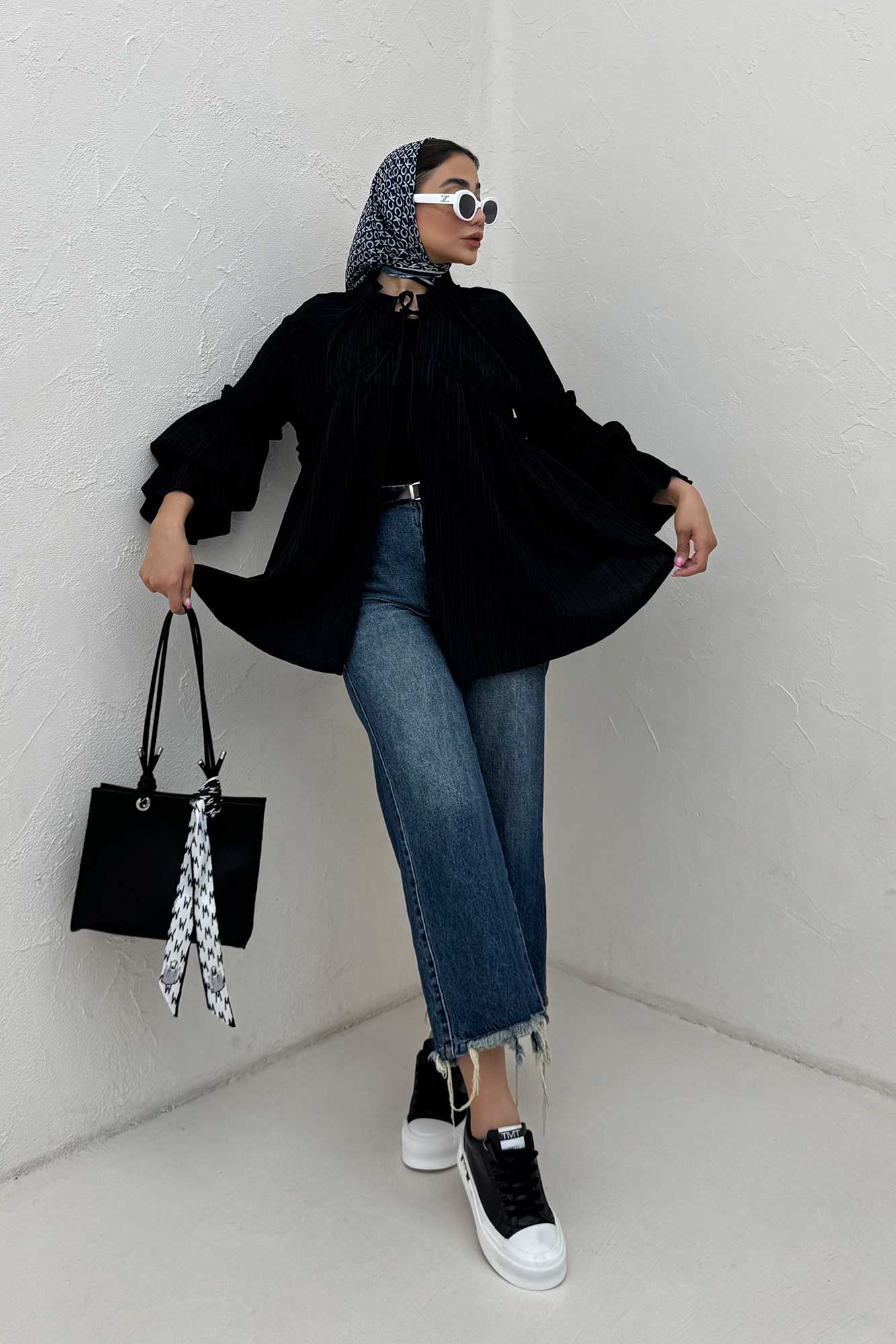 مانتو چین دار عروسکی ماریسا