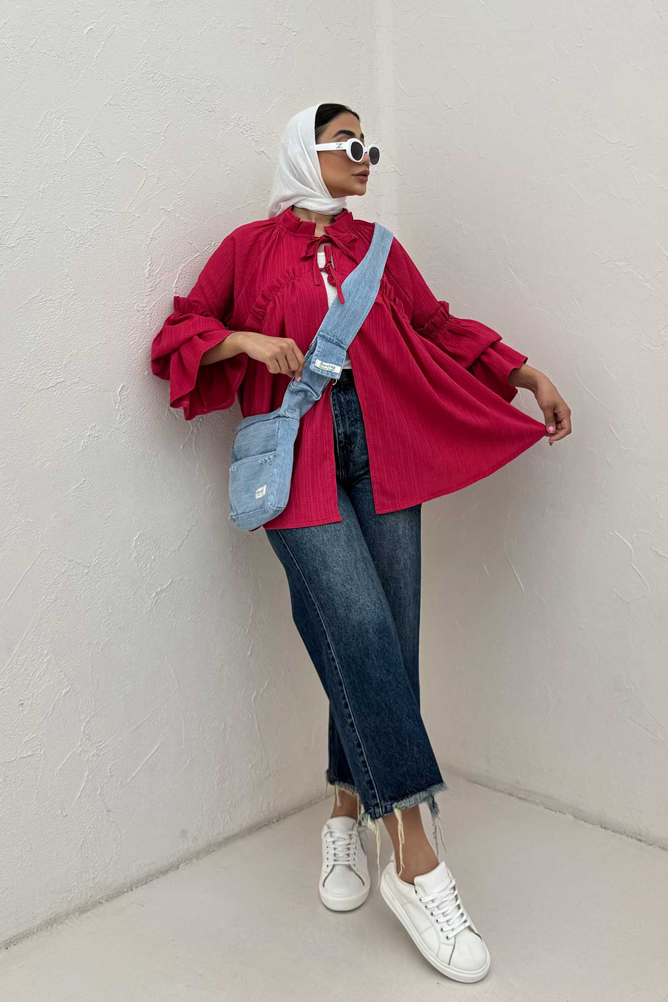 مانتو چین دار عروسکی ماریسا