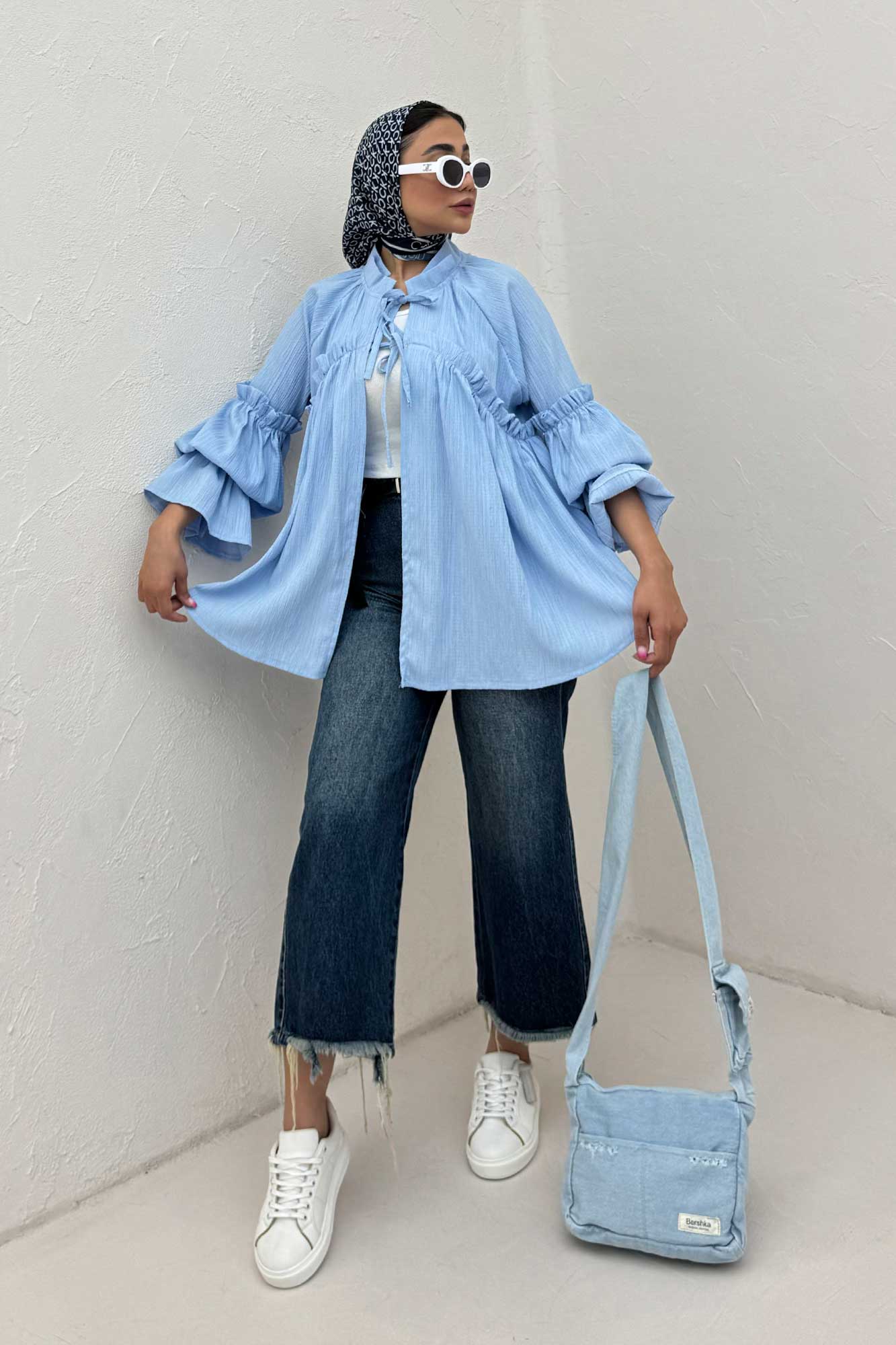 مانتو چین دار عروسکی ماریسا