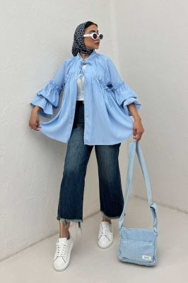 مانتو چین دار عروسکی ماریسا