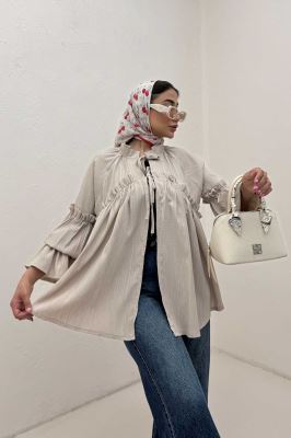 مانتو چین دار عروسکی ماریسا