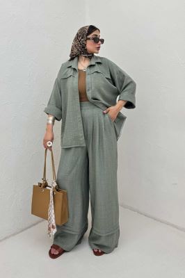 مانتو شانتون یراقدار مچ پاکتی