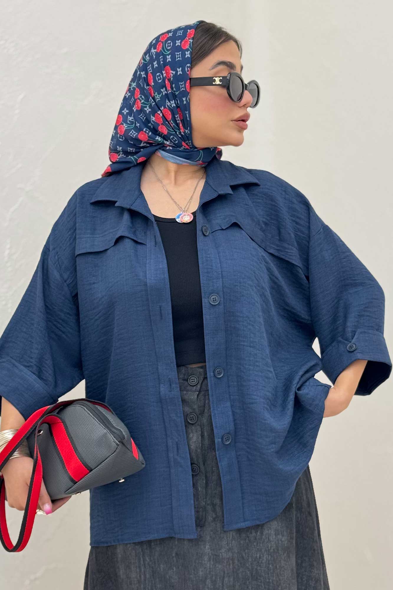 مانتو شانتون یراقدار مچ پاکتی