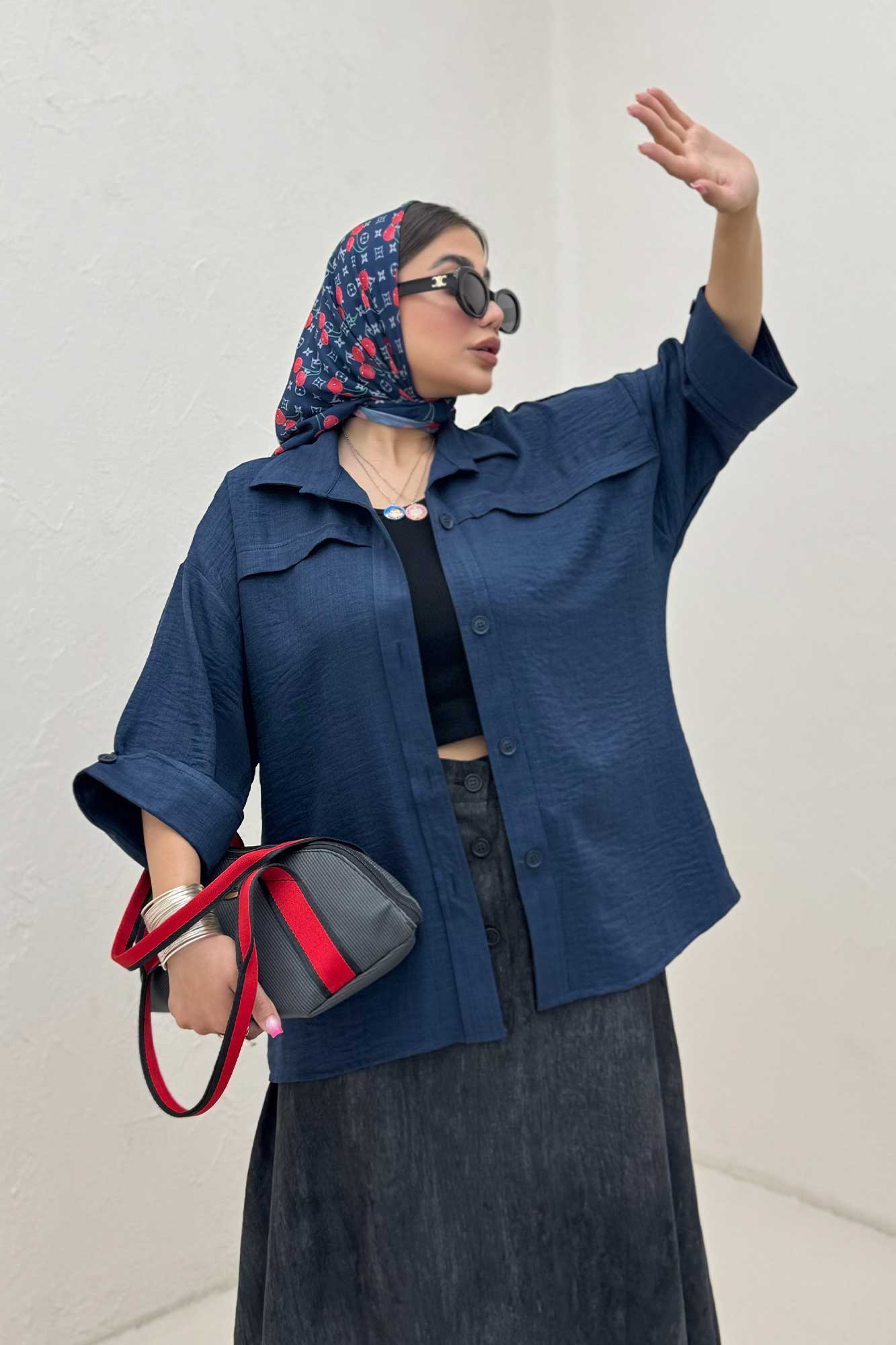 مانتو شانتون یراقدار مچ پاکتی