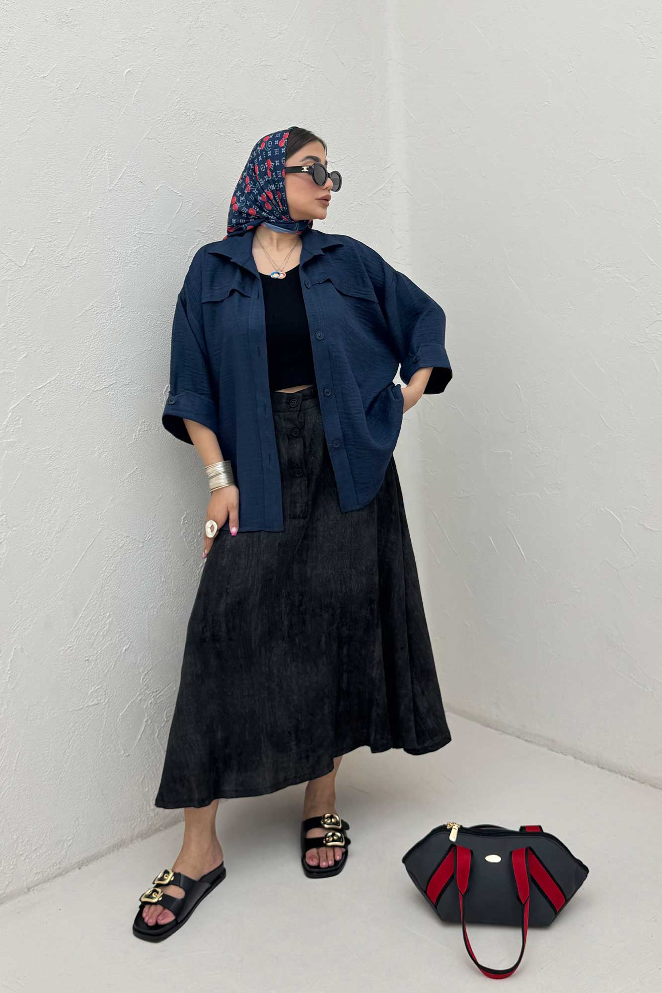 مانتو شانتون یراقدار مچ پاکتی