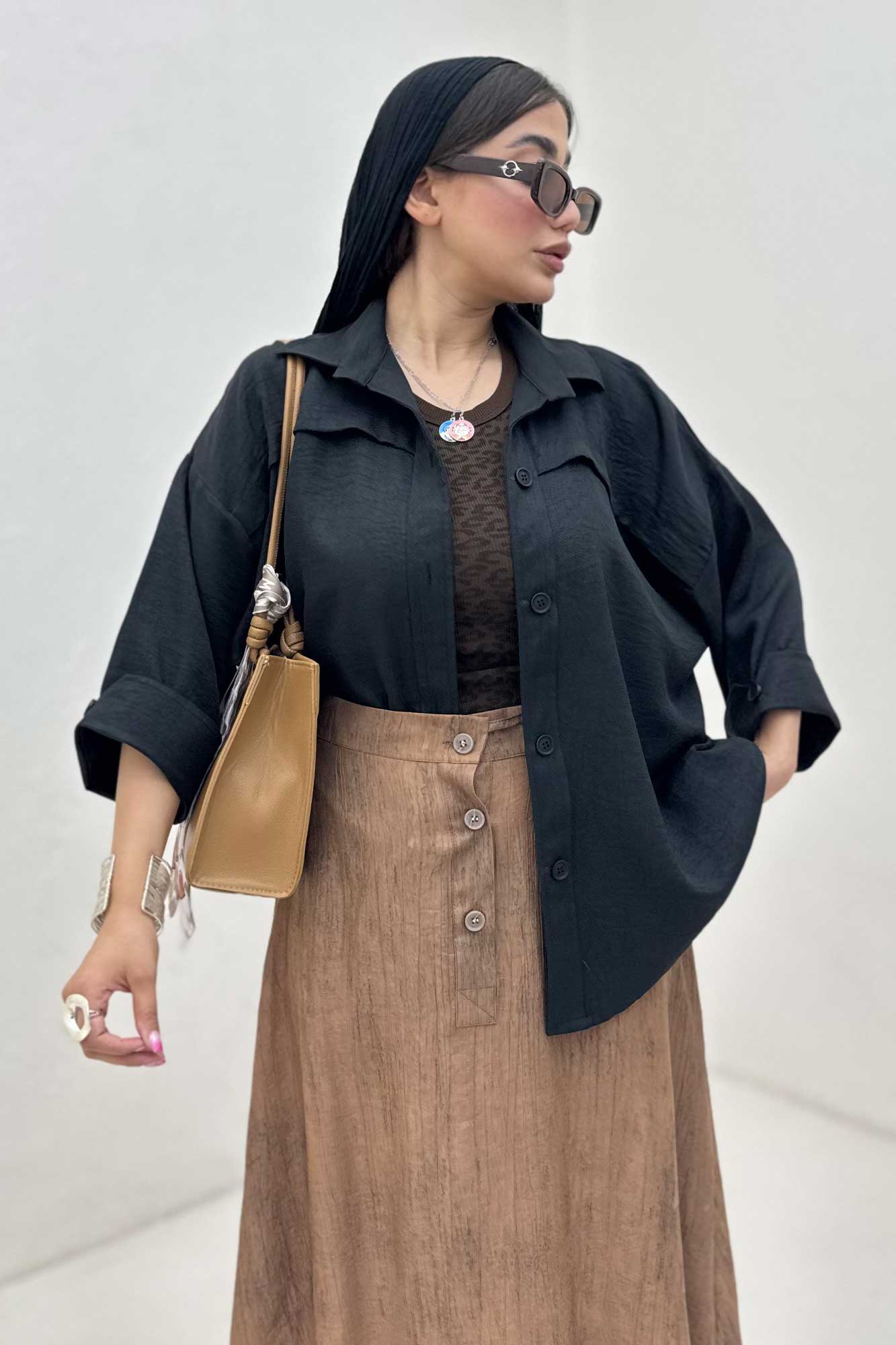 مانتو شانتون یراقدار مچ پاکتی