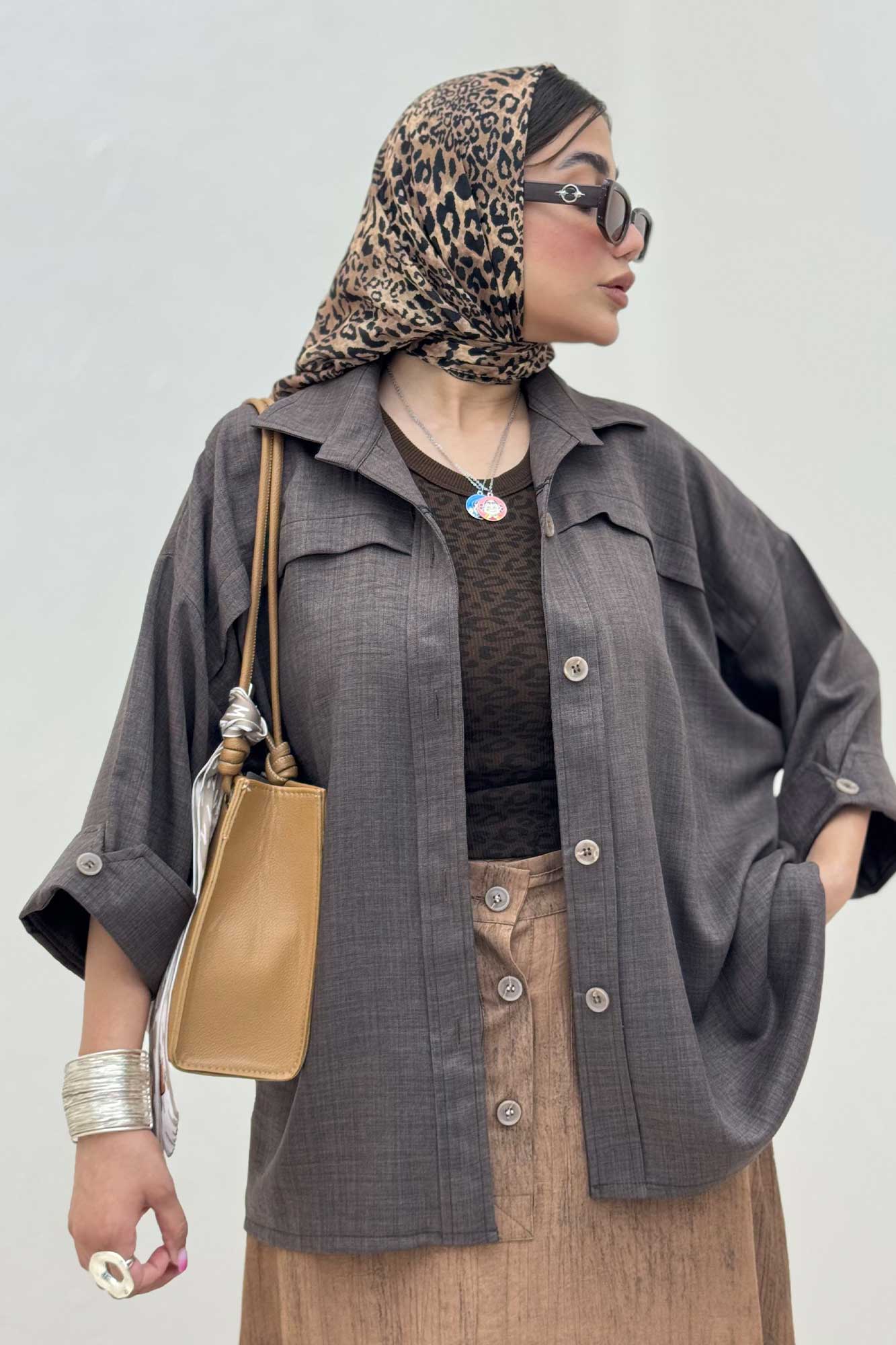 مانتو شانتون یراقدار مچ پاکتی