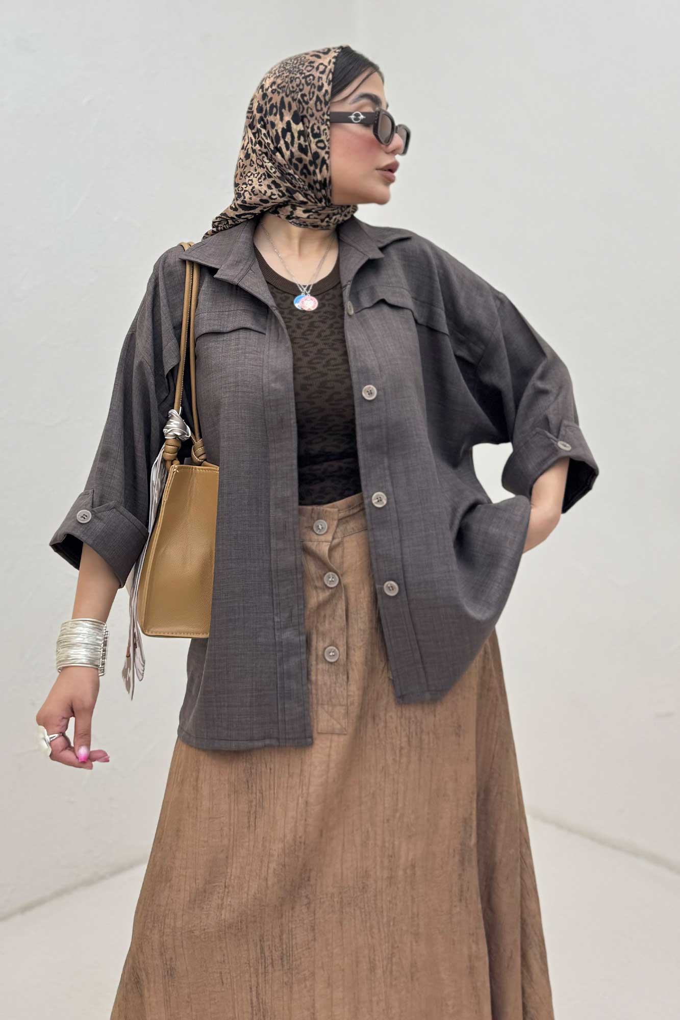 مانتو شانتون یراقدار مچ پاکتی