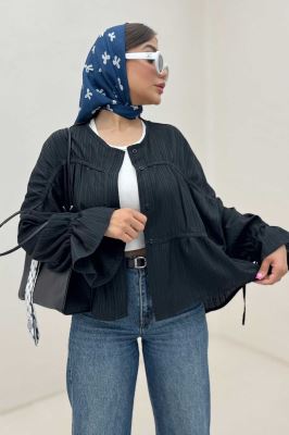 شومیز عروسکی چین دار کریشه