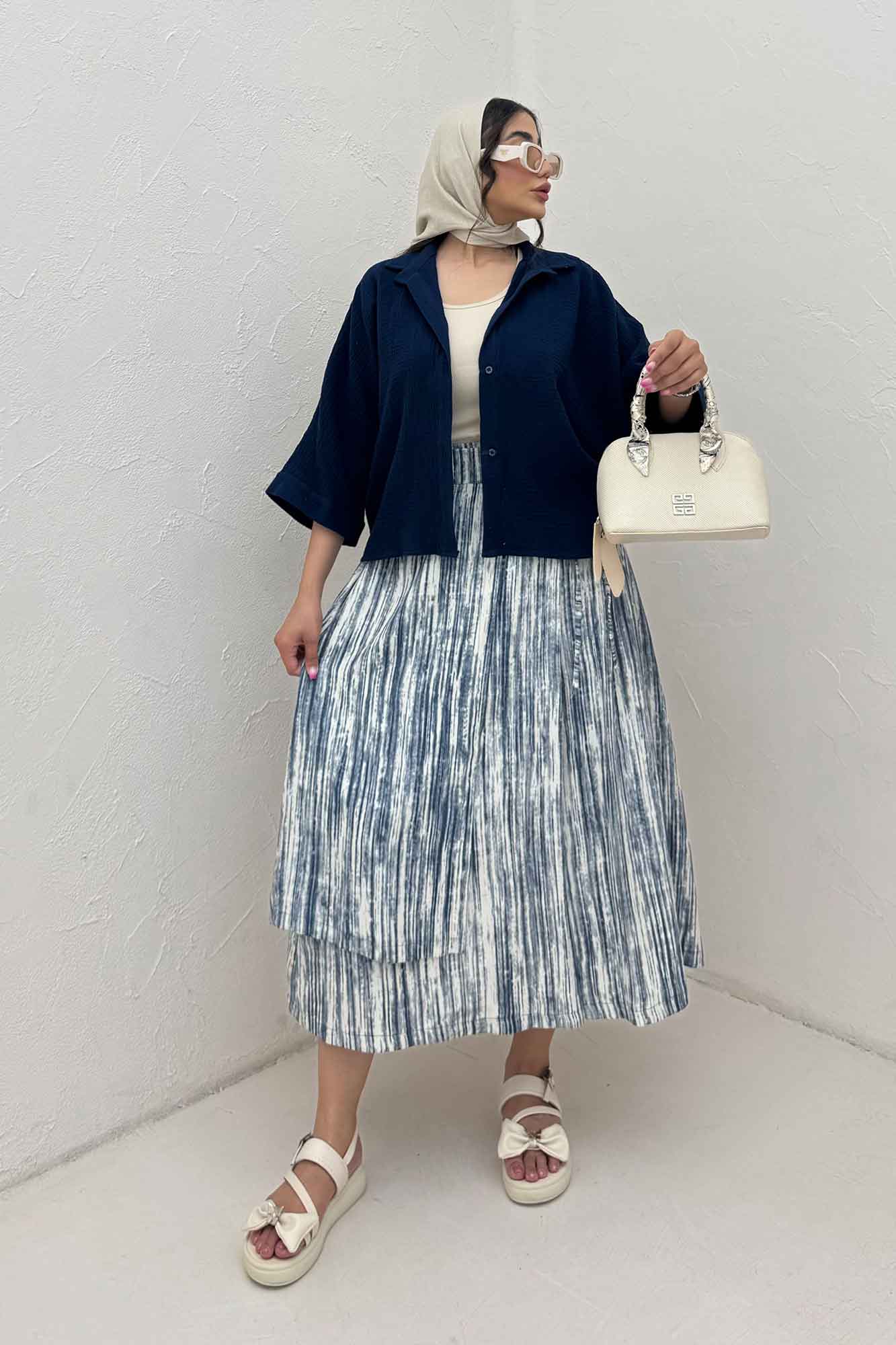 شومیز کیمونو دبل فیس