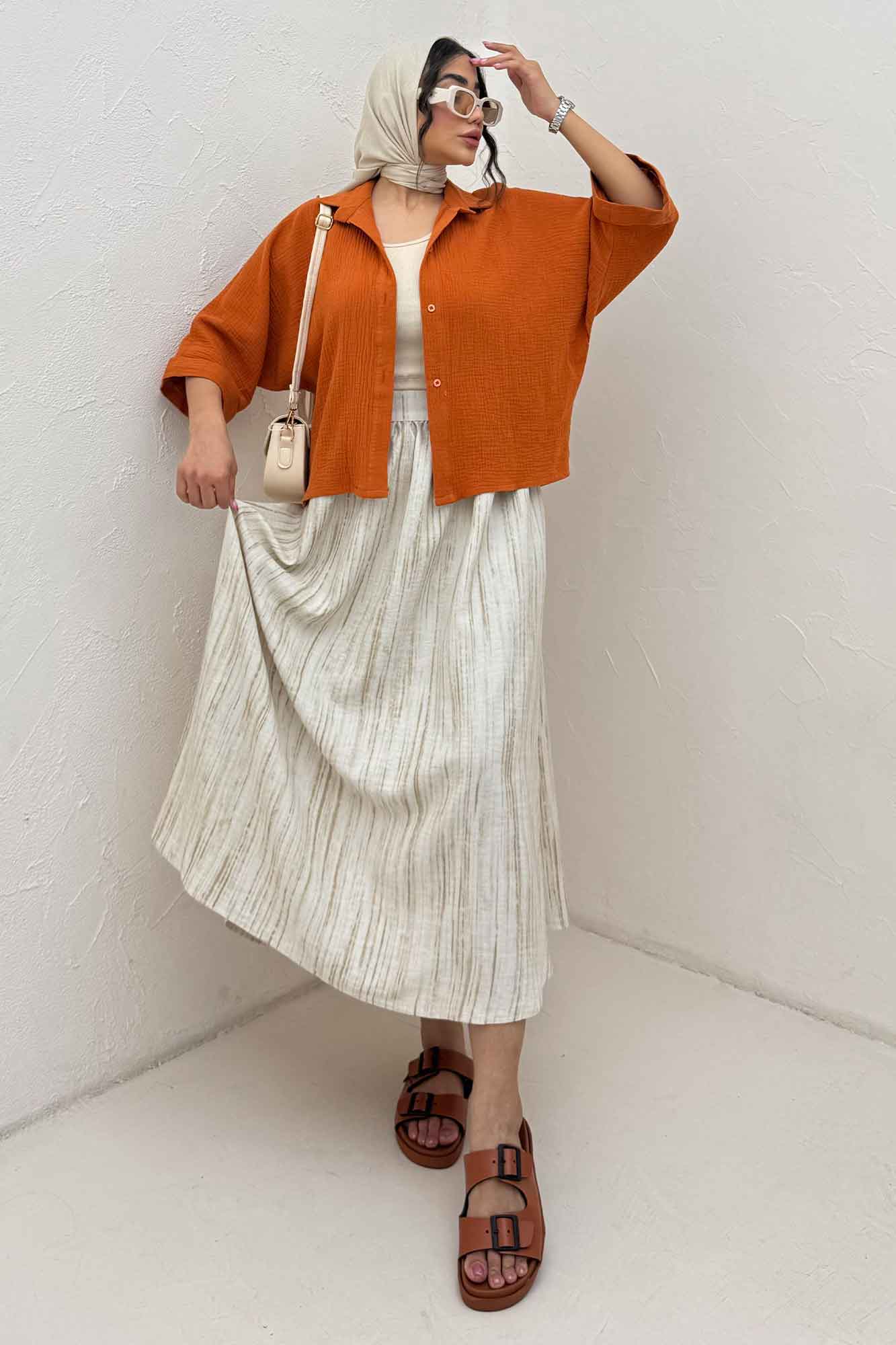 شومیز کیمونو دبل فیس