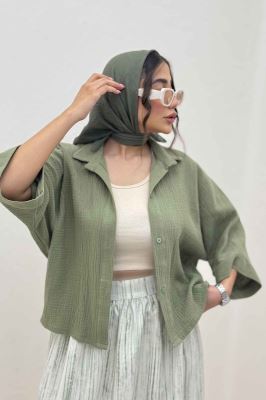 شومیز کیمونو دبل فیس