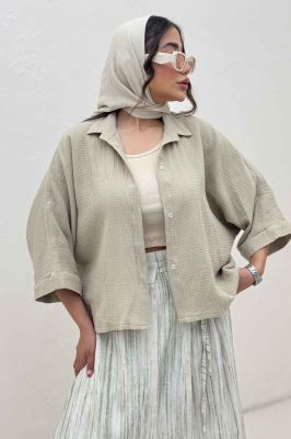 شومیز کیمونو دبل فیس