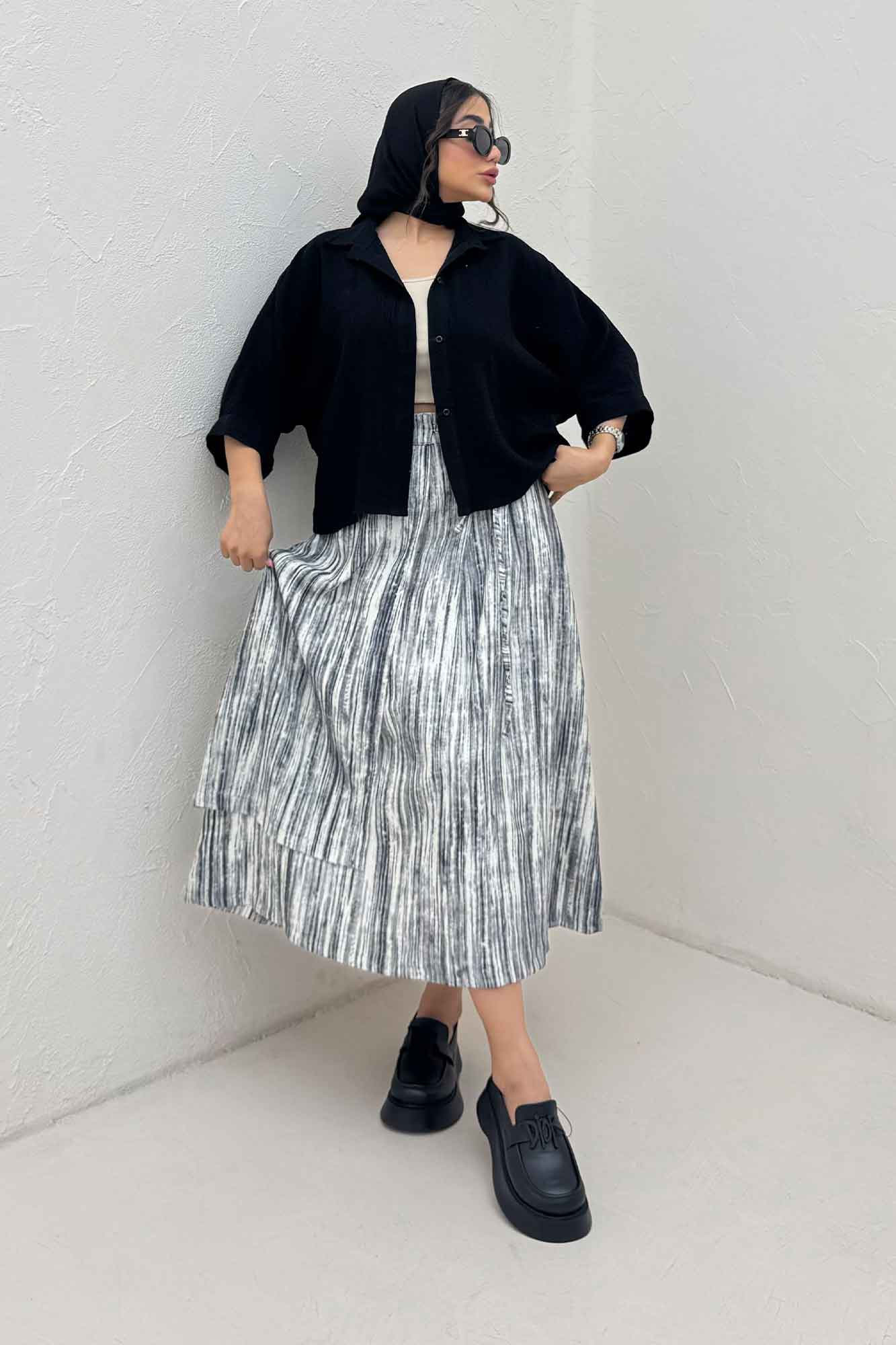 شومیز کیمونو دبل فیس