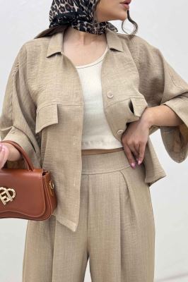 ست شومیز و شلوار شانتون Marla