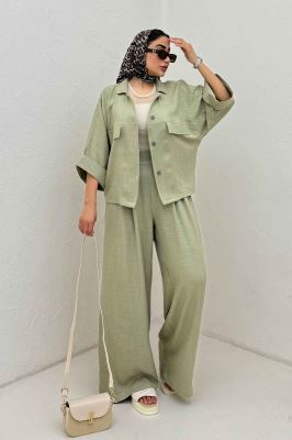 ست شومیز و شلوار شانتون Marla